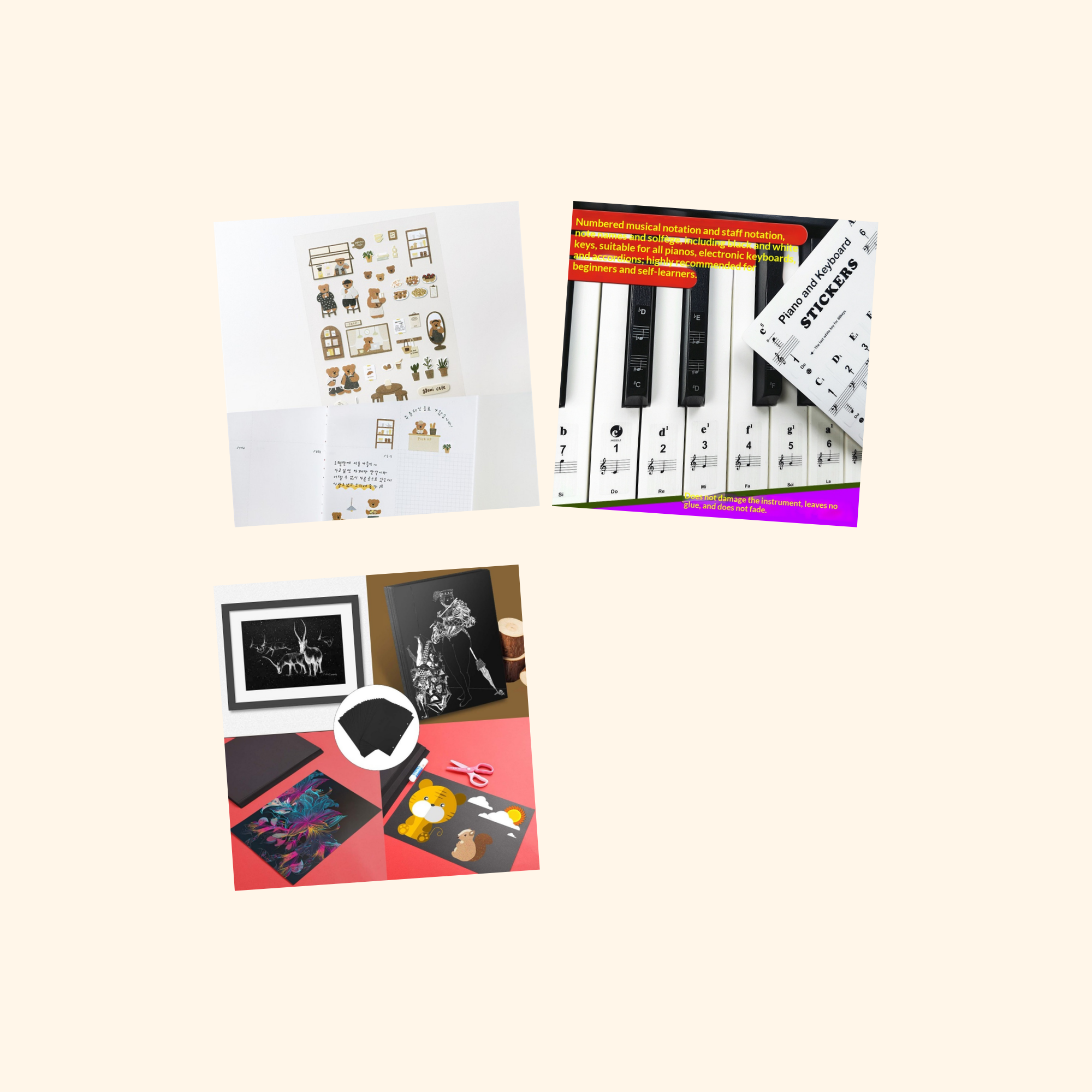 Travel Mini Sticker Pack (3-Pack) — all stickers included