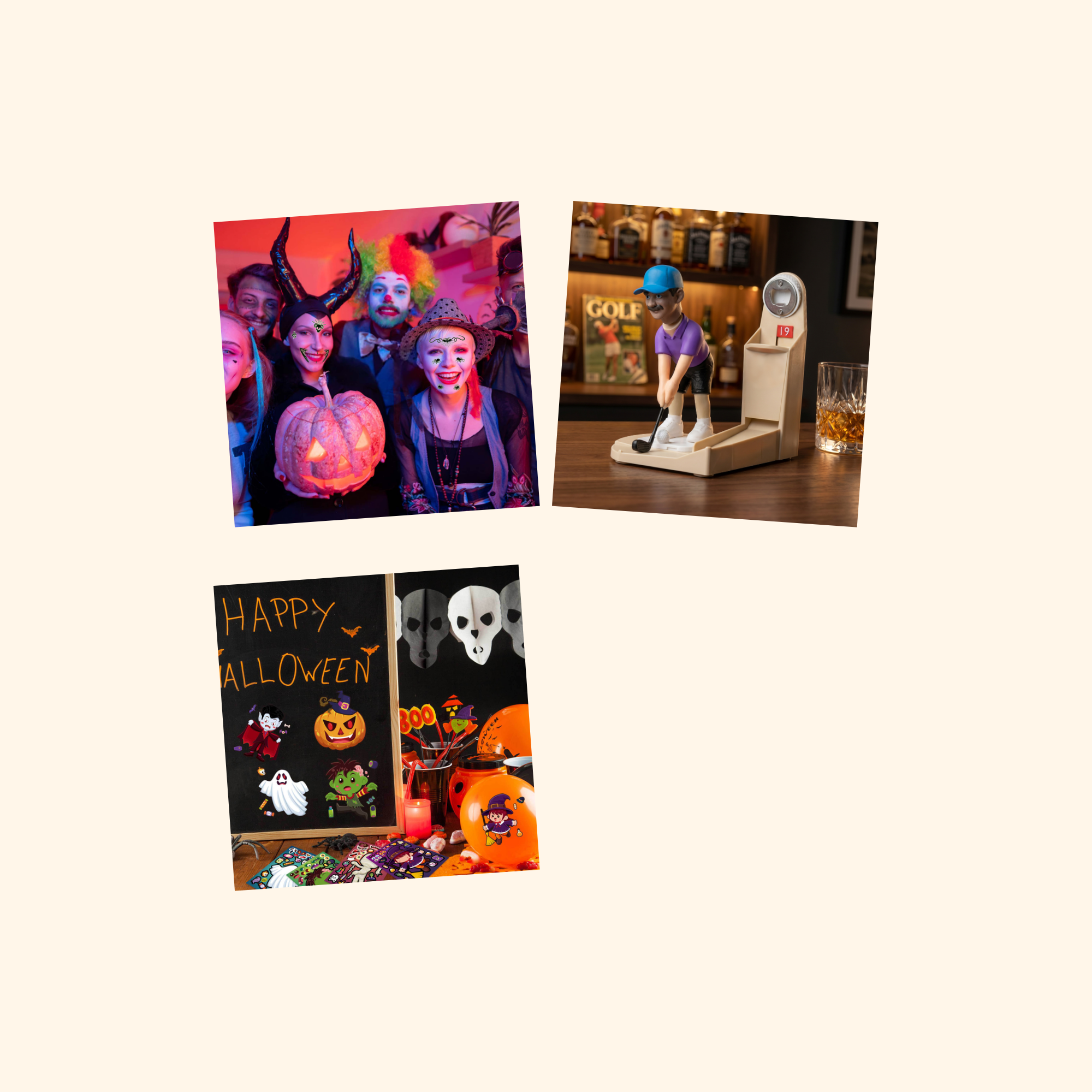 Halloween Mini Sticker Pack (3-Pack) — all stickers included