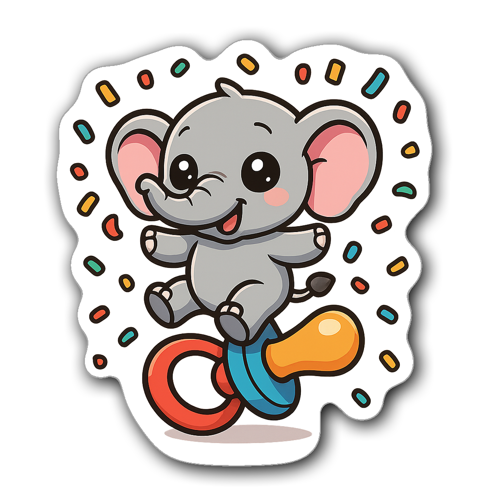 Baby & Gender Reveal Sticker #NNI4IR