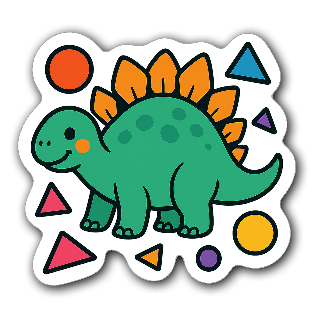 Dinosaurs Sticker #P80RFG
