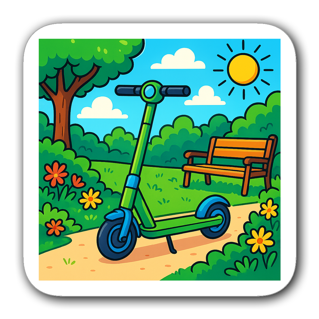 Electric Scooters Sticker #YZHTUO