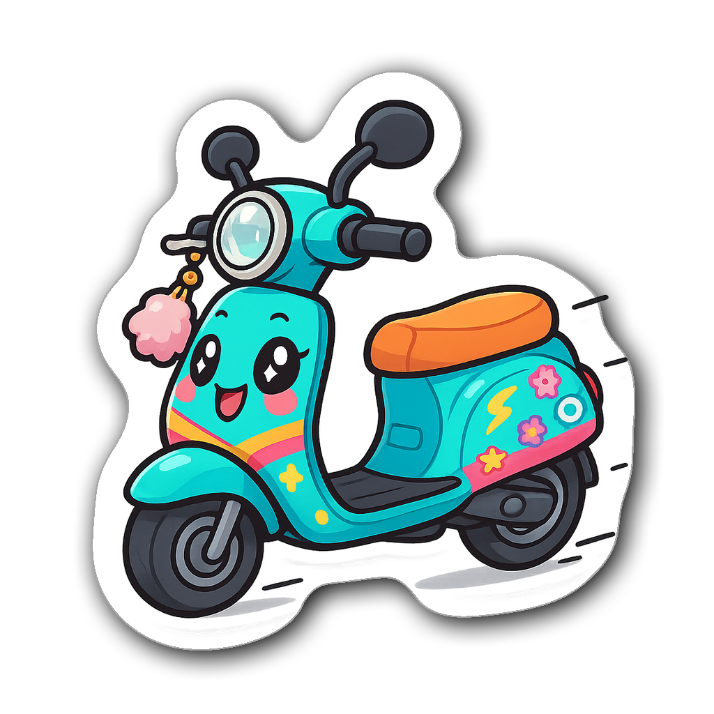 Electric Scooters Sticker #FV0VCA