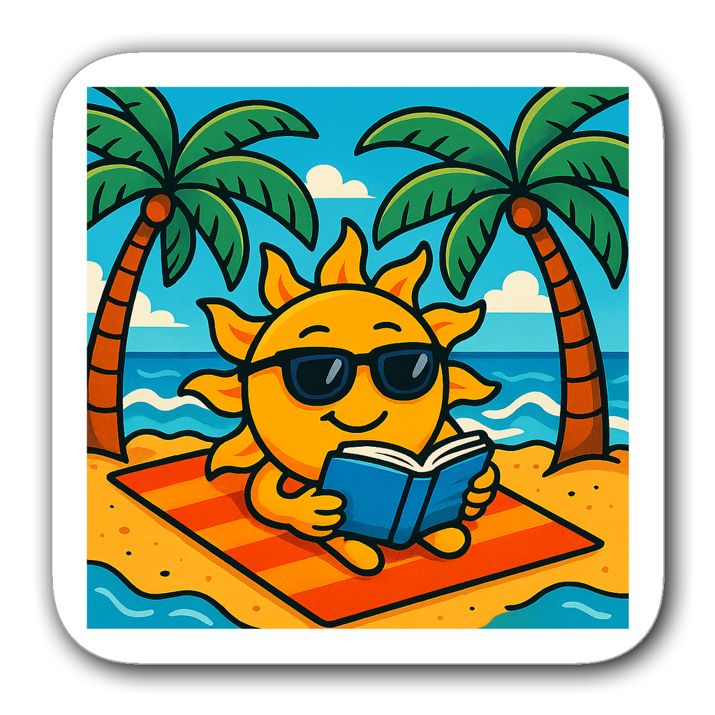 Reading Sticker #3IVWZB