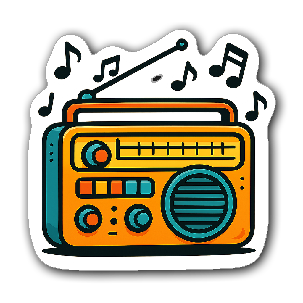 Retro & Vintage Sticker #BJFHOY