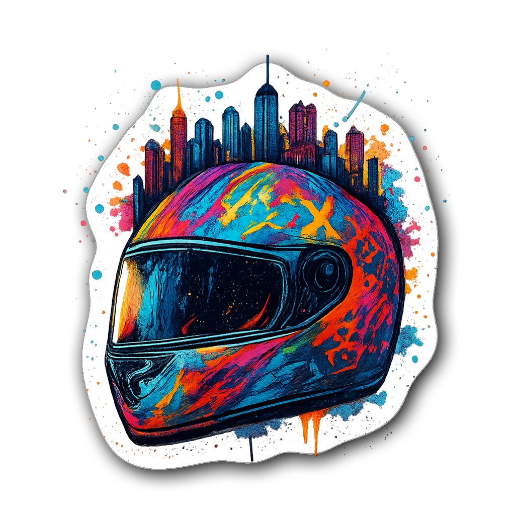 Motorcycles Sticker #5R9D22