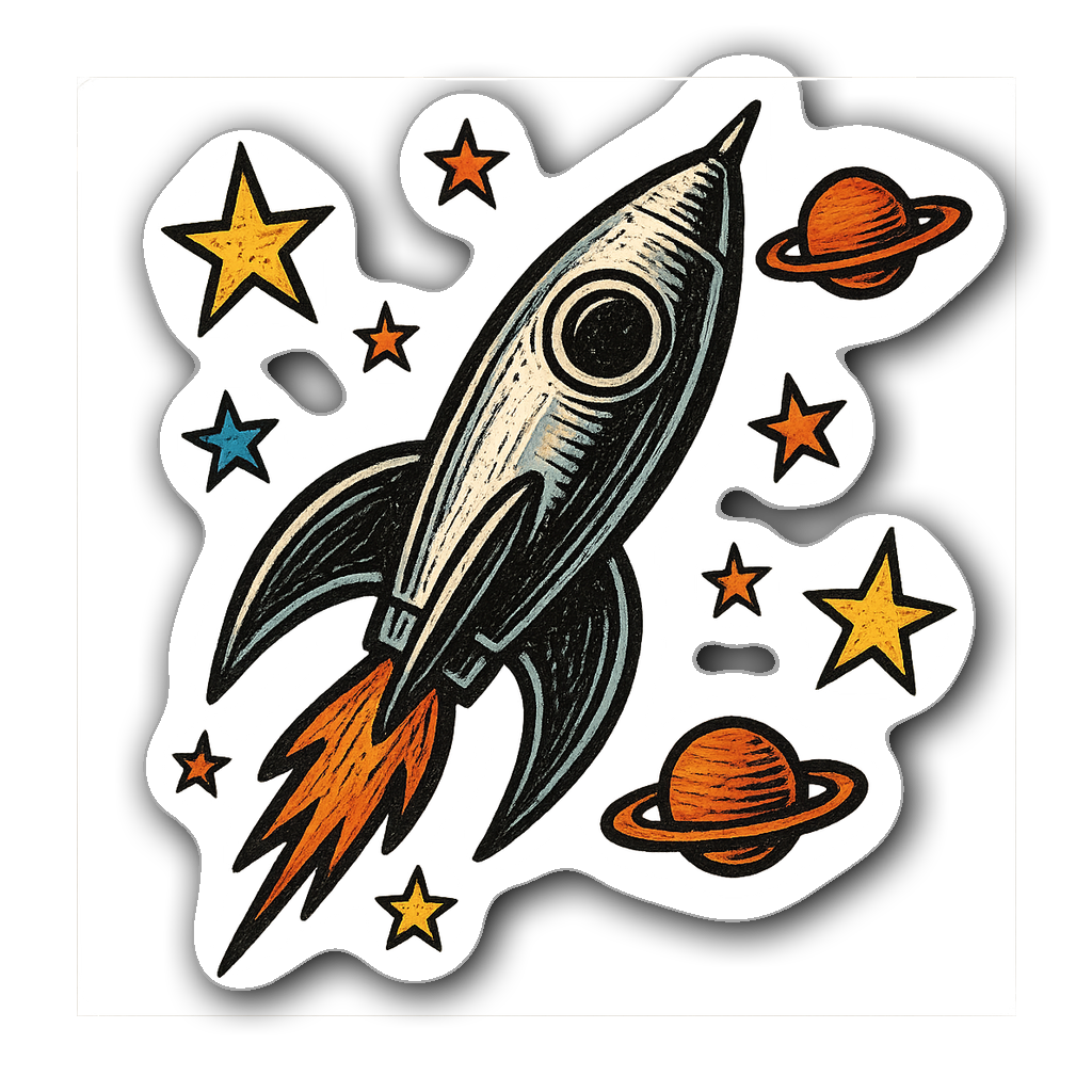 Space Sticker #4NI1G6