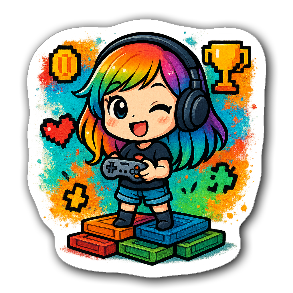 Gaming Sticker #12BF2Z