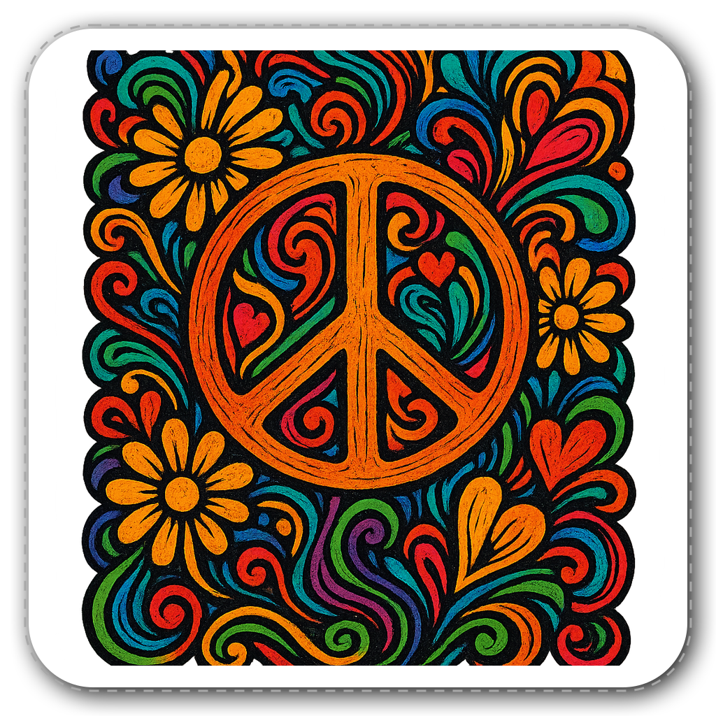 Retro & Vintage Sticker #7FE5ZK