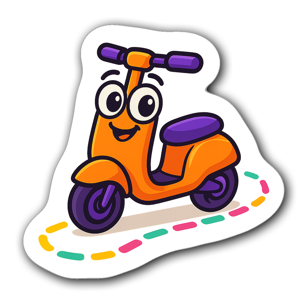 Electric Scooters Sticker #JT6GSN