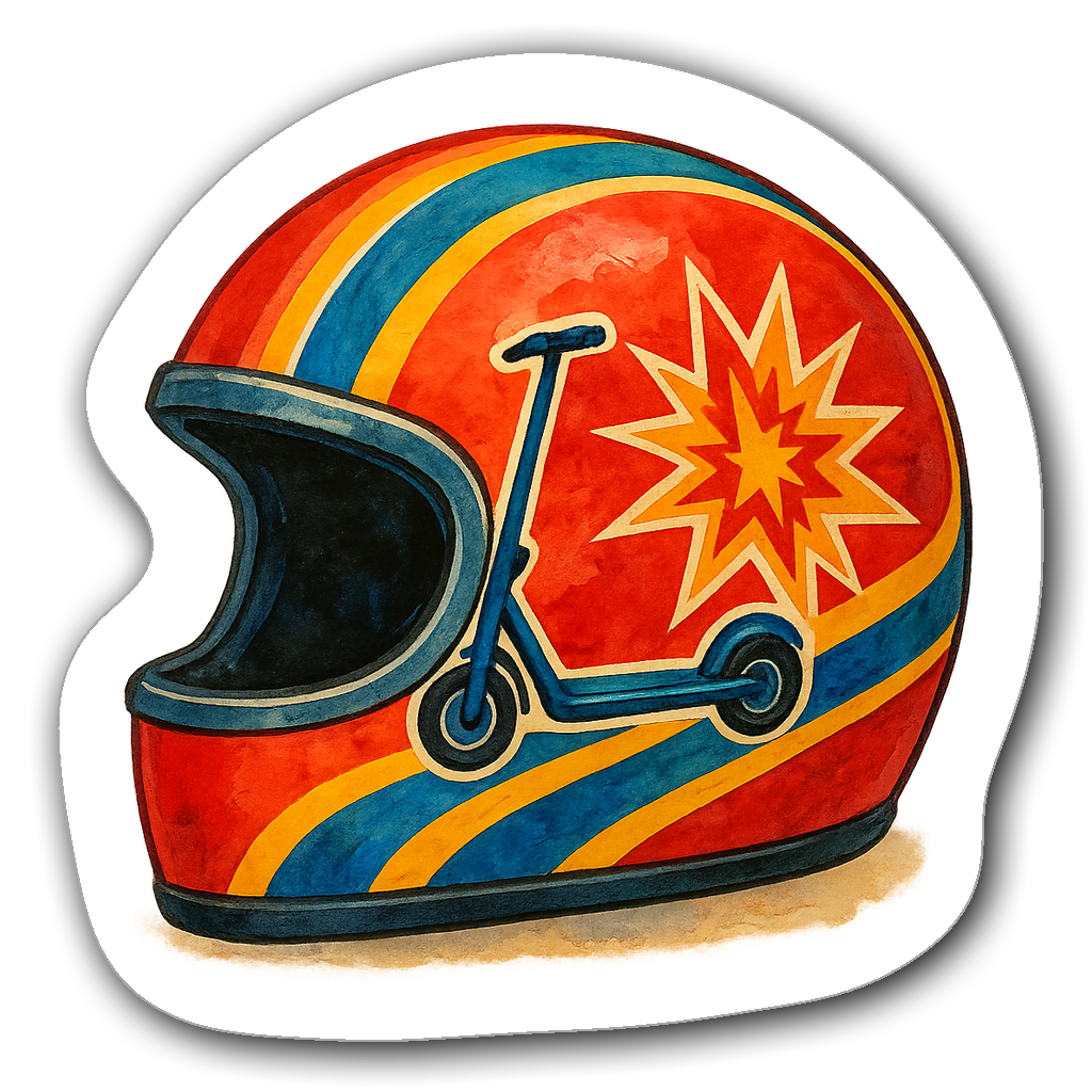 Electric Scooters Sticker #A1Z056