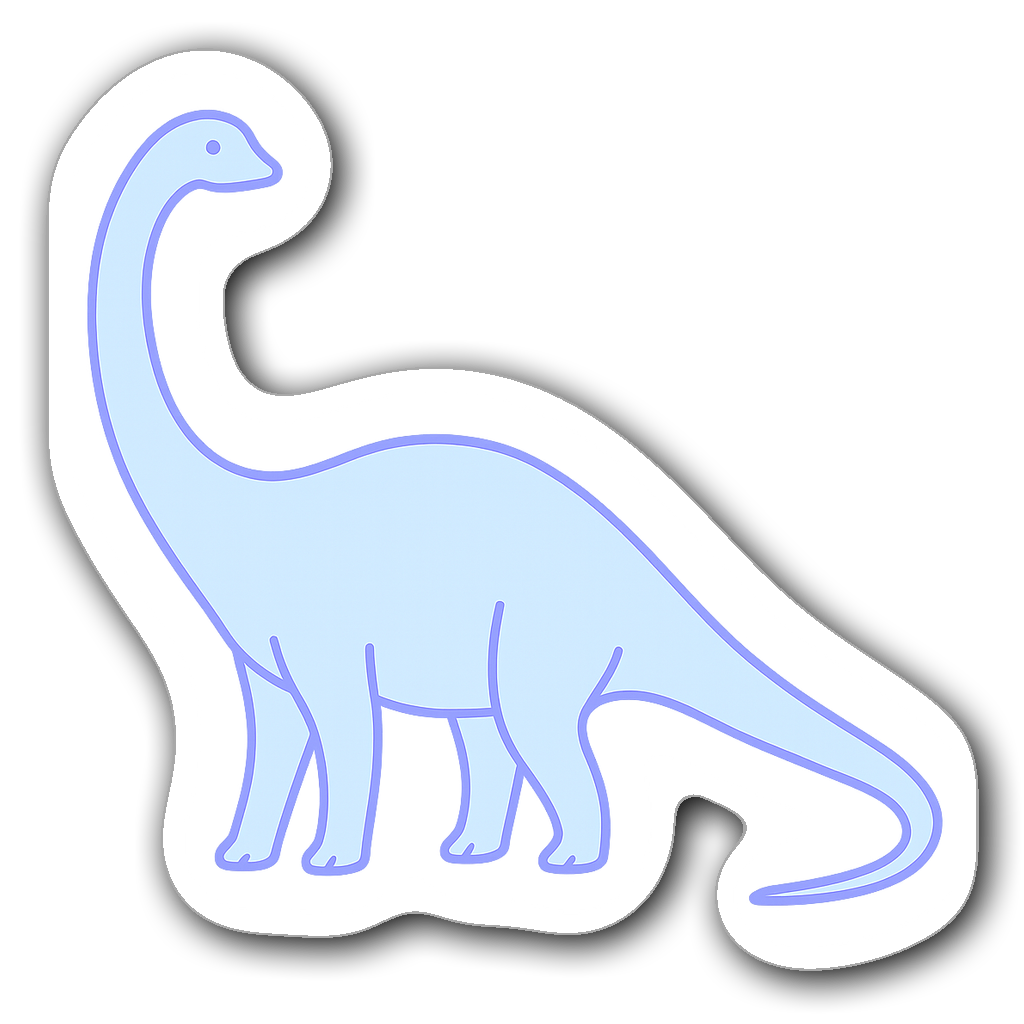 Dinosaurs Sticker #K1W7MK