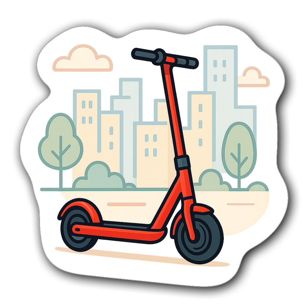 Electric Scooters Sticker #HEID9Q