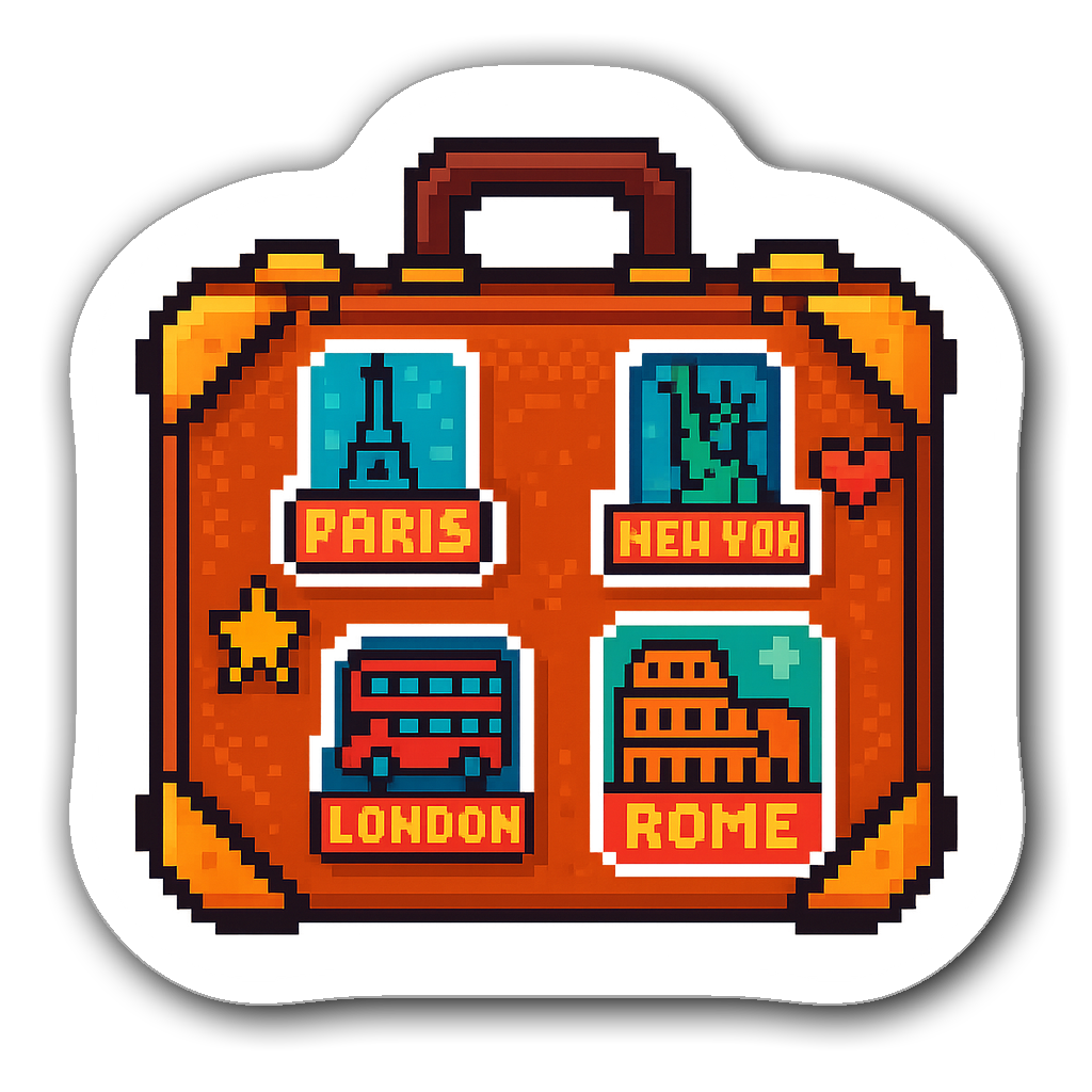 Travel Sticker #ARV6W6