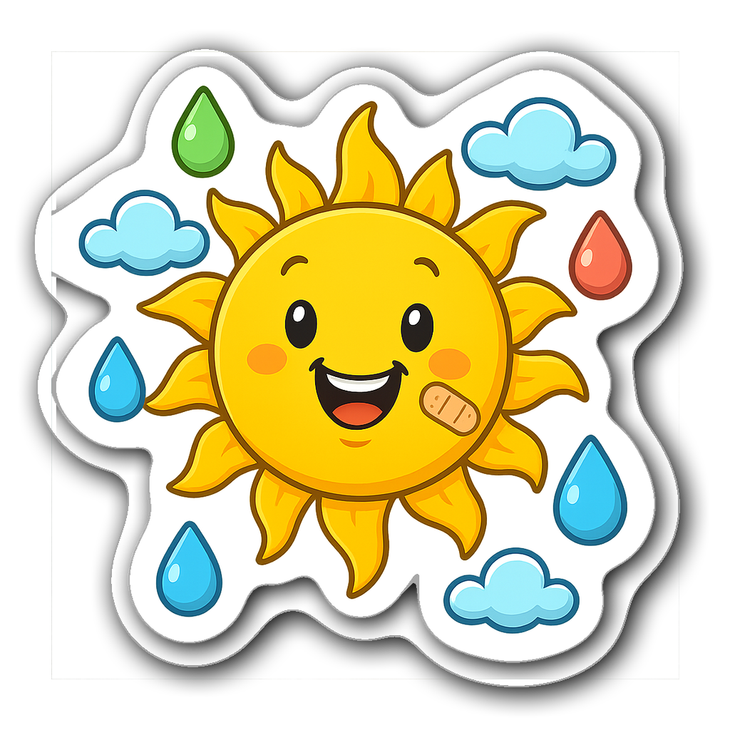 Adhesive Care Sticker #NTOEI9