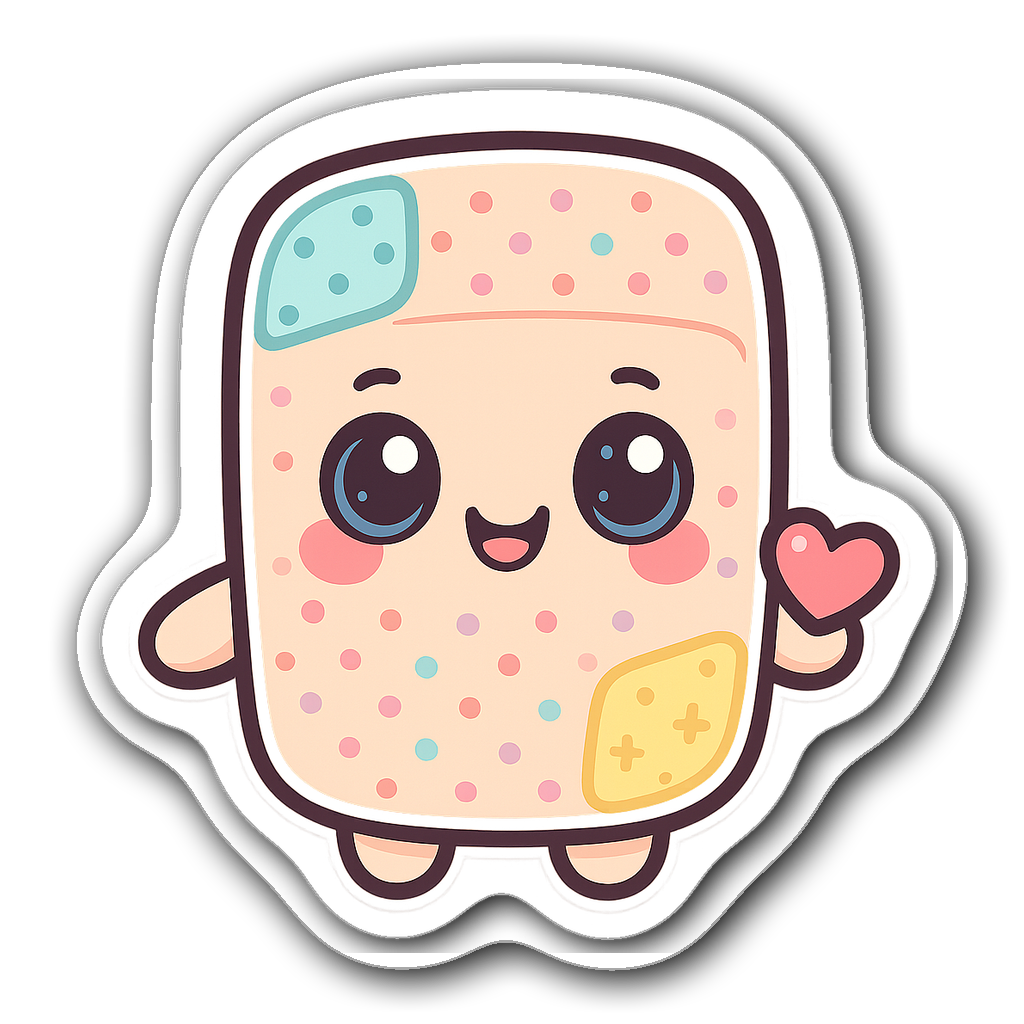Adhesive Care Sticker #LN94Y8