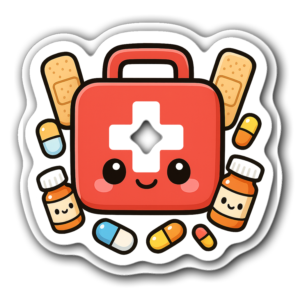 Adhesive Care Sticker #0NIKCP