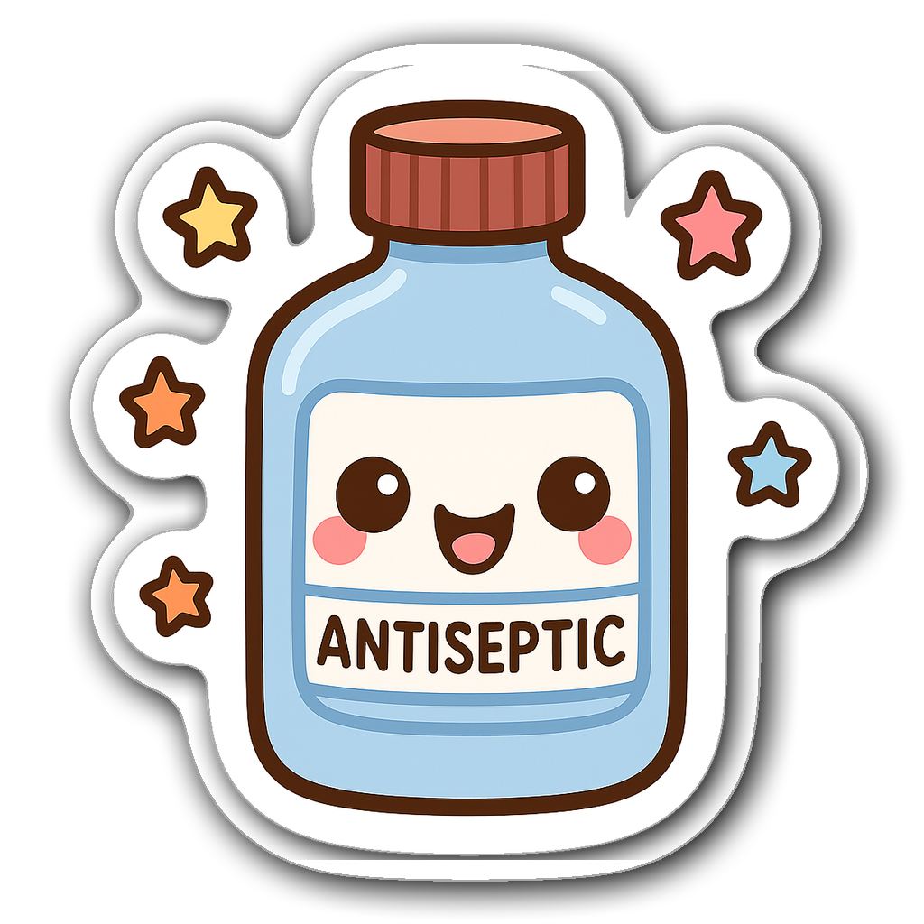 Adhesive Care Sticker #I22J63