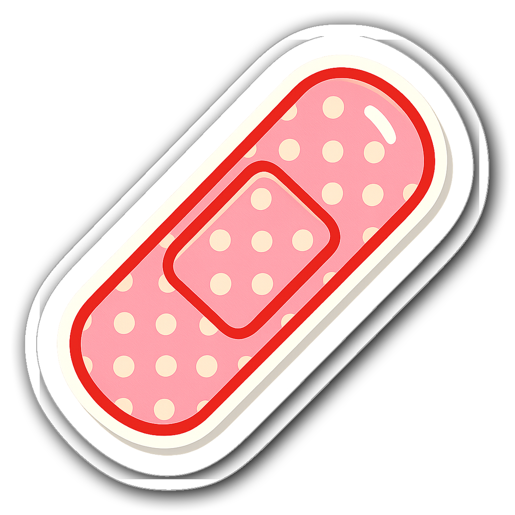 Adhesive Care Sticker #W4RI3O