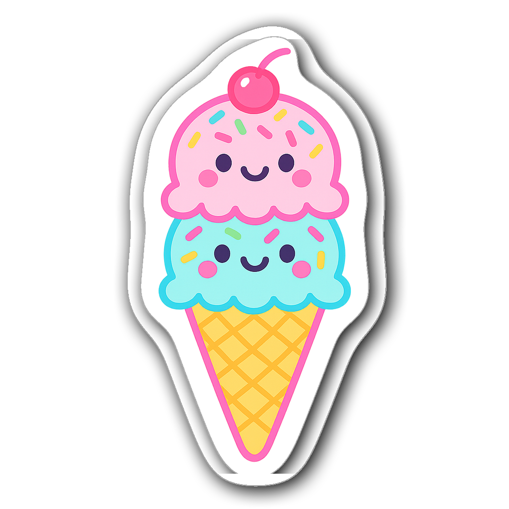 Kawaii & Cute Sticker #YWFN1S