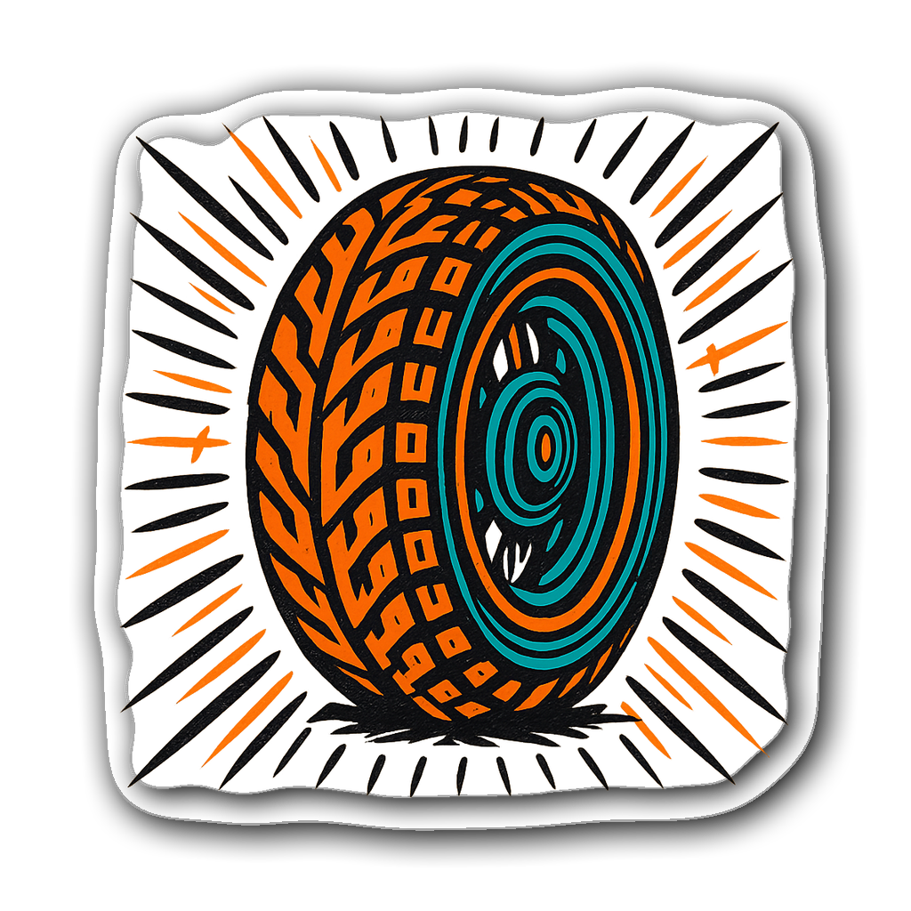 Motorcycles Sticker #RWZ7KE