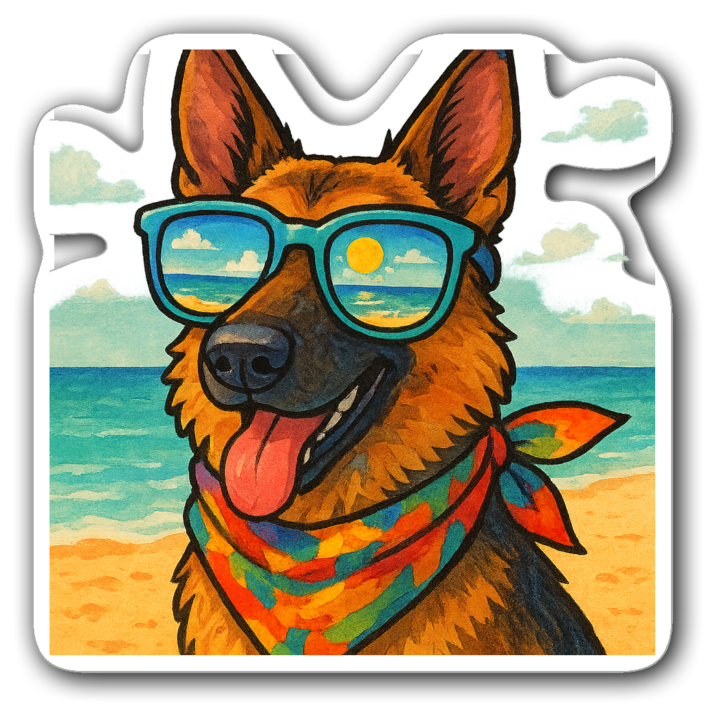 Dogs Sticker #JEPB84