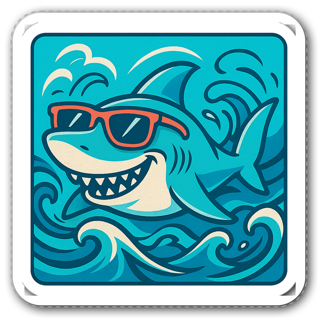 Beach & Ocean Sticker #VV963T