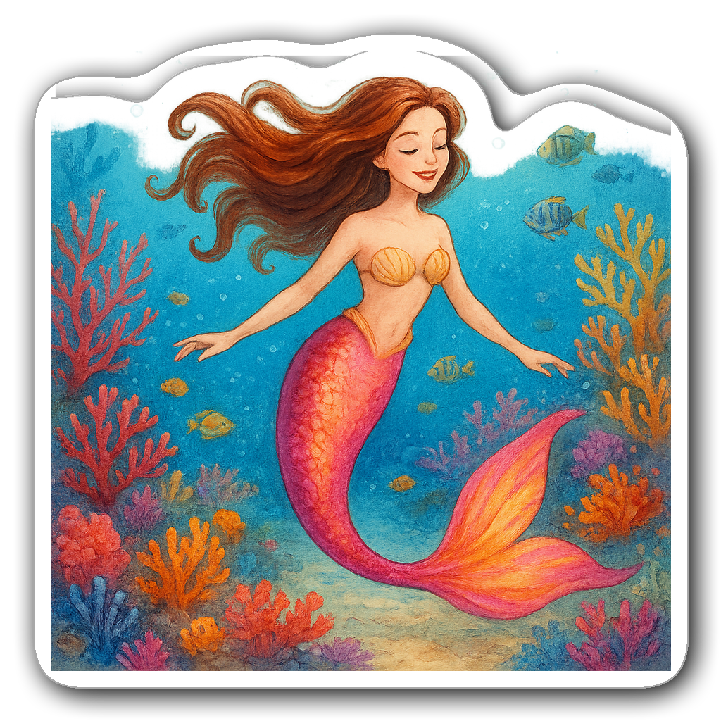 Beach & Ocean Sticker #BSZ23E