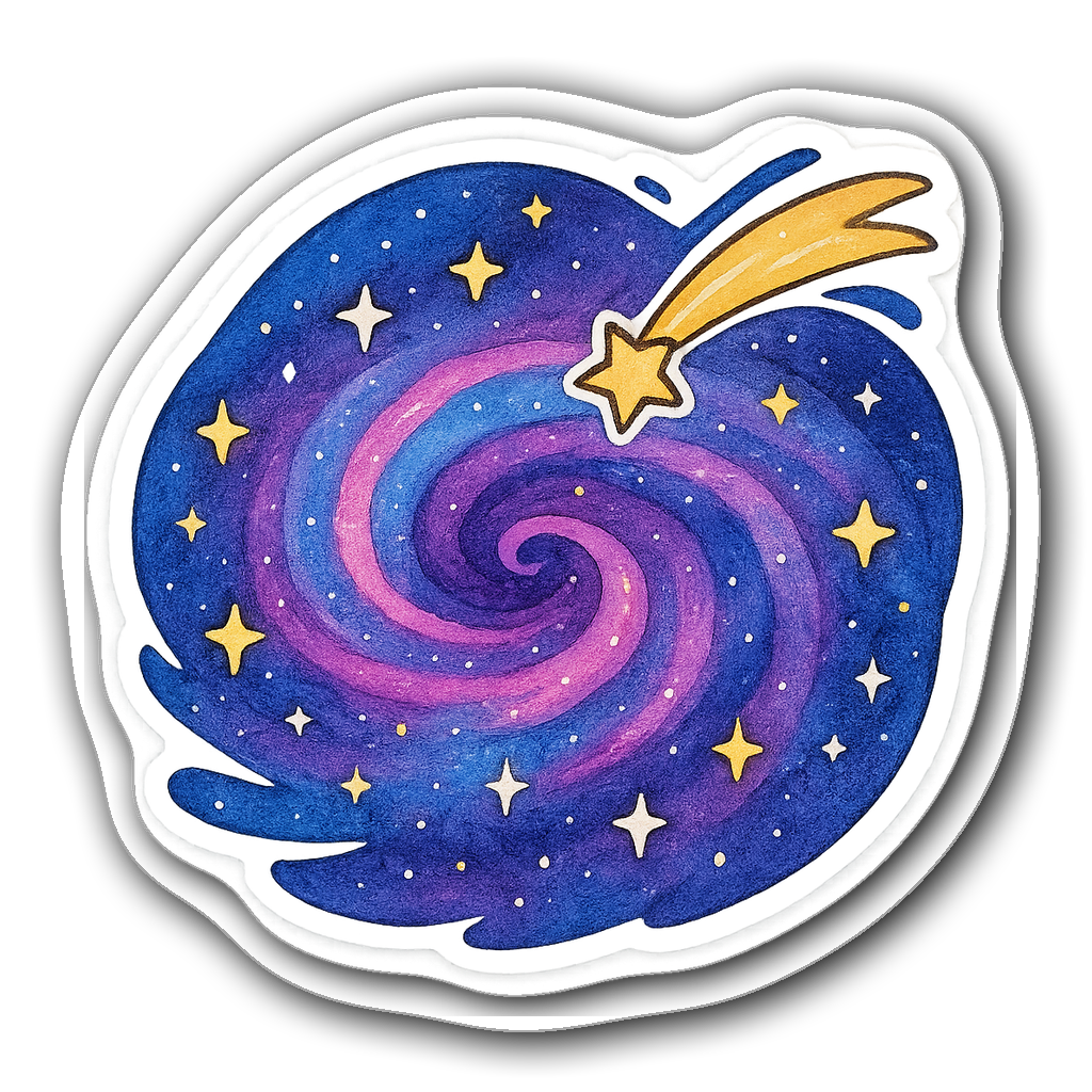 Space Sticker #QBEJ95