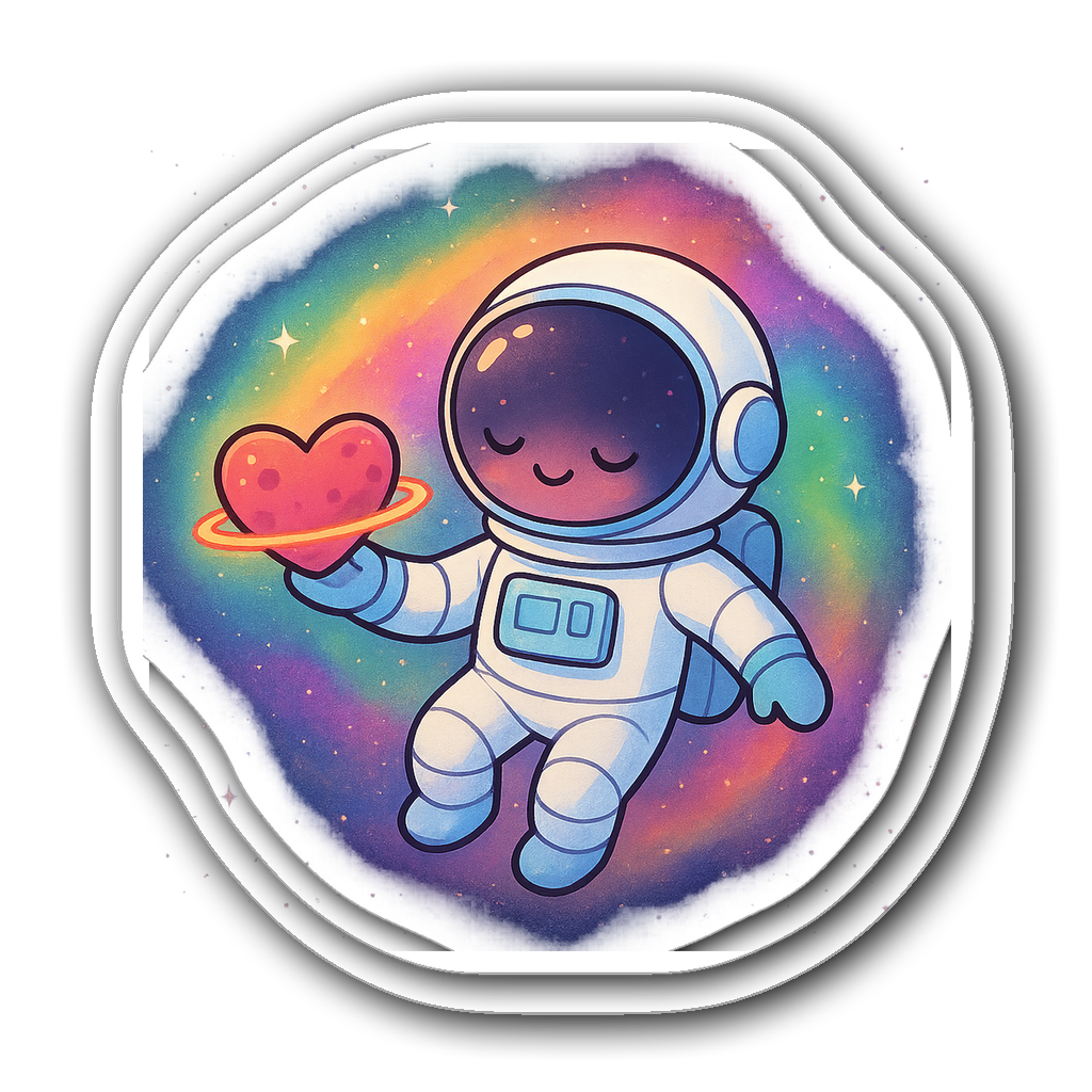 Space Sticker #VSMSYO