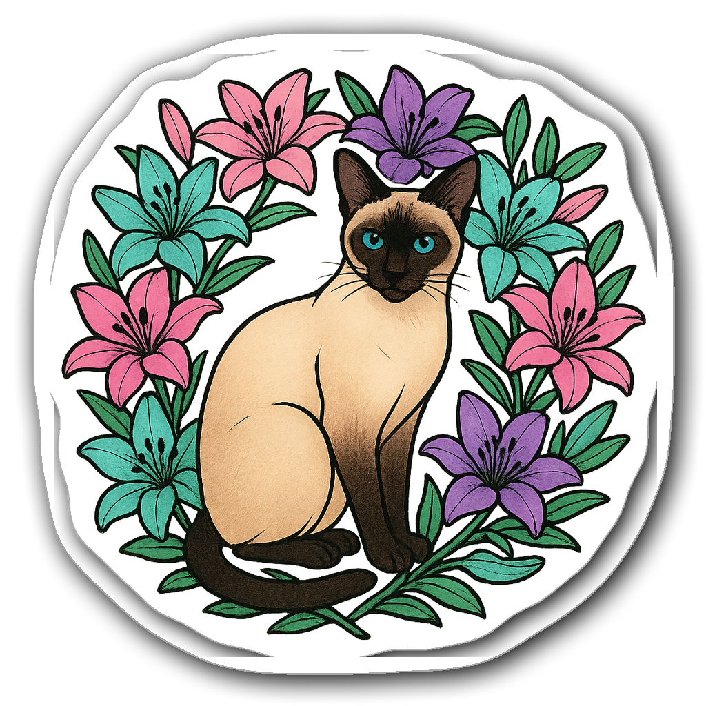 Cats Sticker #RRKXN3