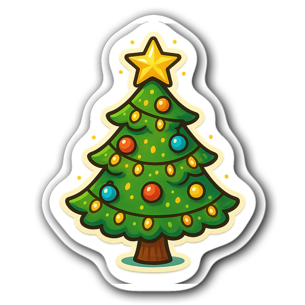 Christmas Sticker #J7SUNZ