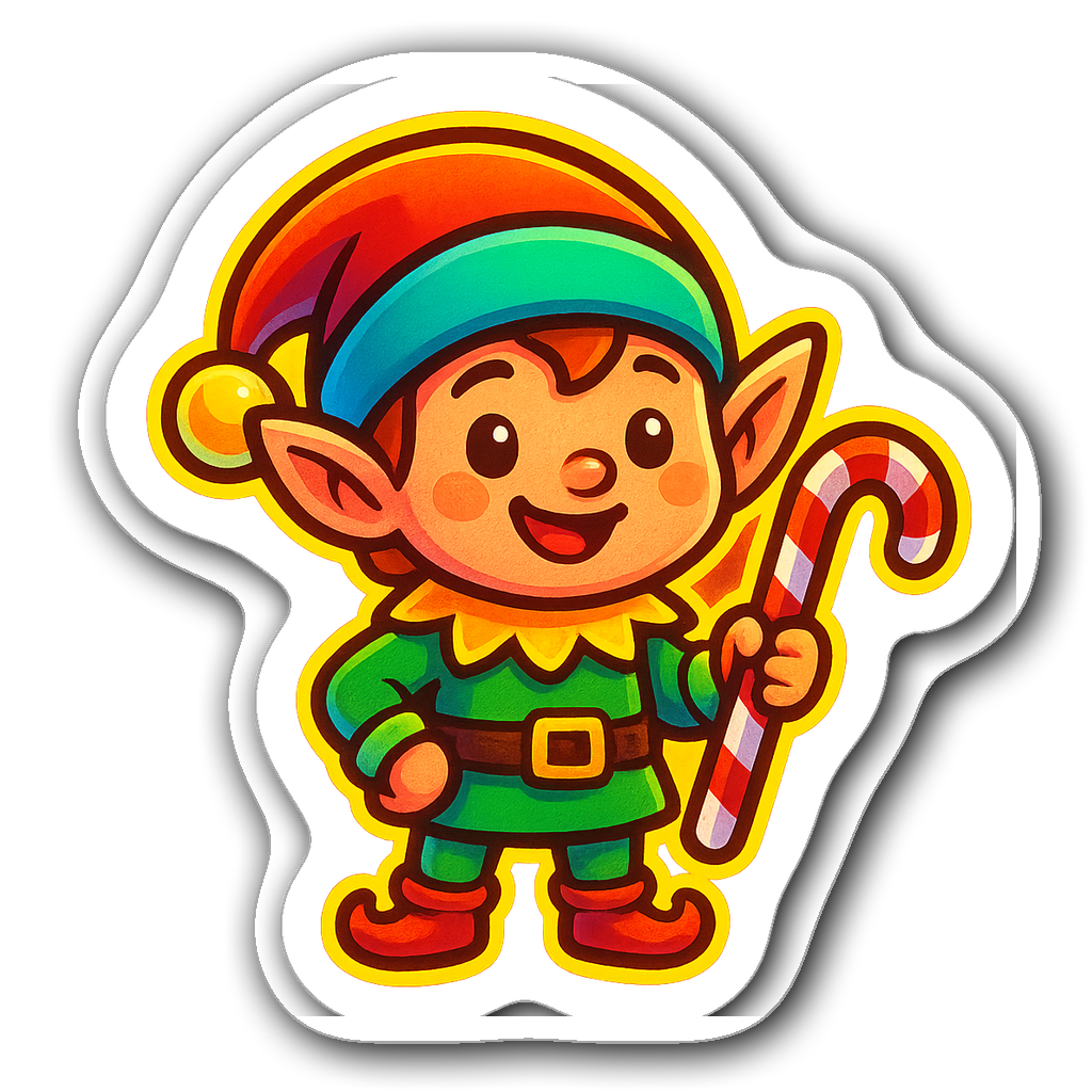 Christmas Sticker #44KEZE