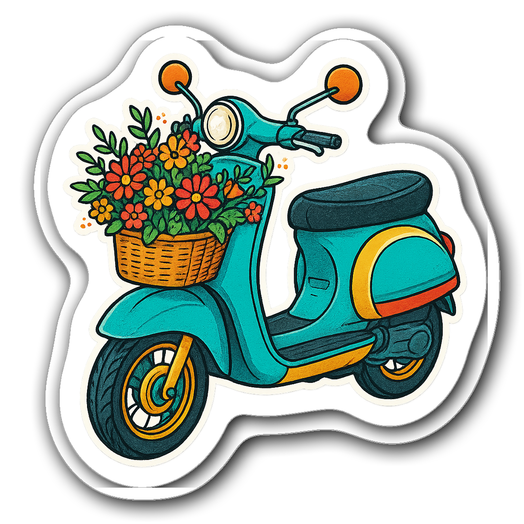 Electric Scooters Sticker #9F1PPZ