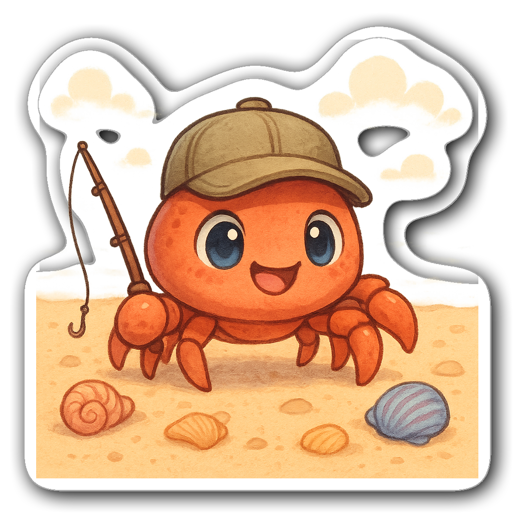 Fishing Sticker #Z9ZCRF