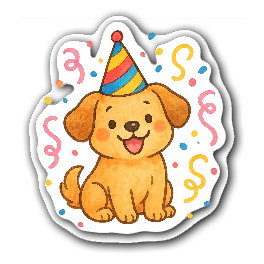 Birthday Sticker #00NGIK