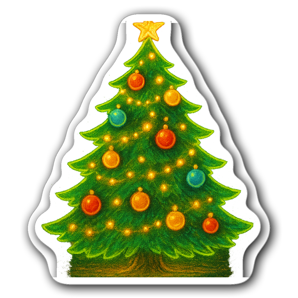 Christmas Sticker #TPJ4ZB