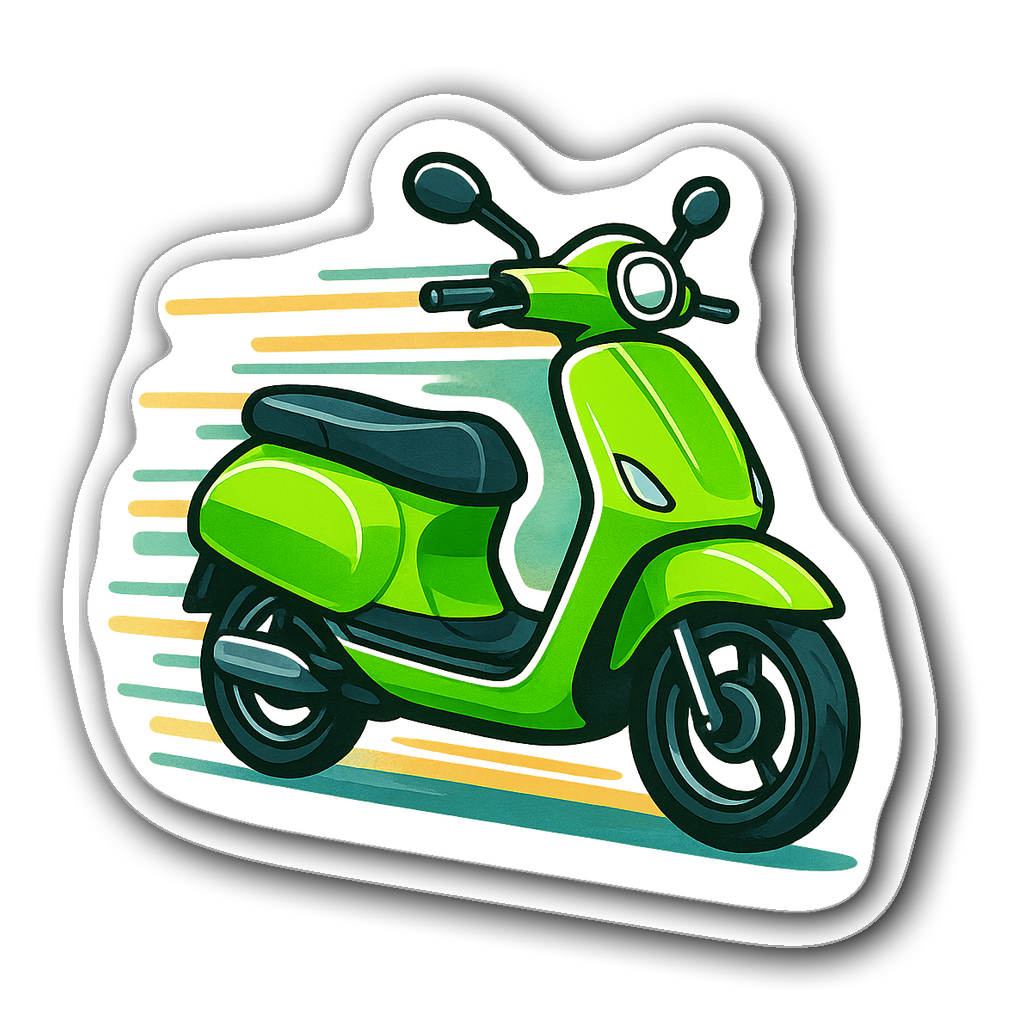 Electric Scooters Sticker #SWX3L9