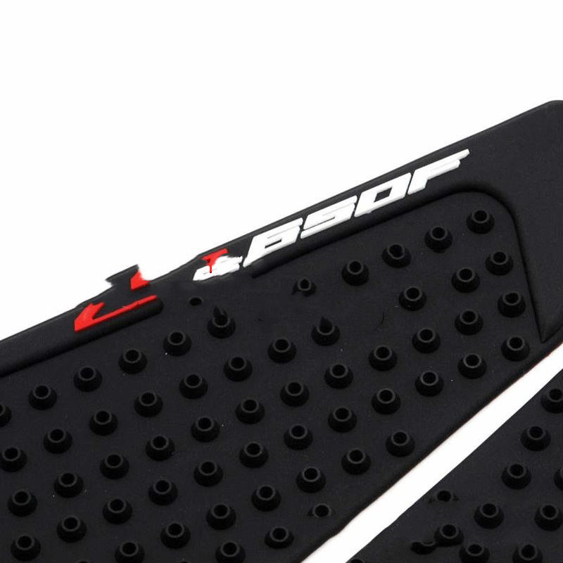 Black non-slip sticker for motorcycle fuel tank