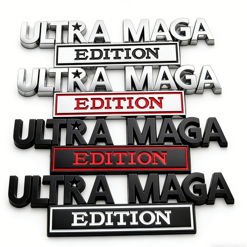 Ultra MAGA Edition Vinyl Stickers for cars and laptops