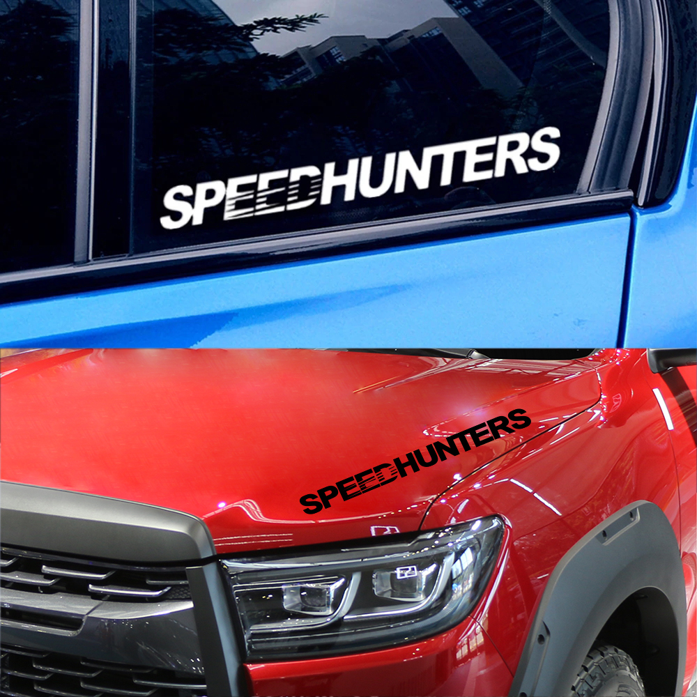 Speed Hunters Graphic Car Vinyl Sticker in various colors