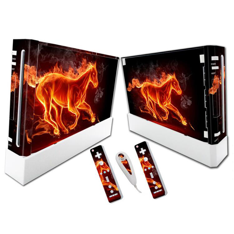 Wii console decal sticker cover for gaming system