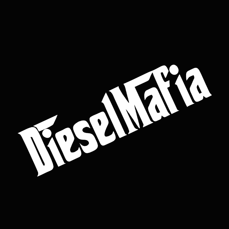 Mafia themed vinyl sticker for automobiles
