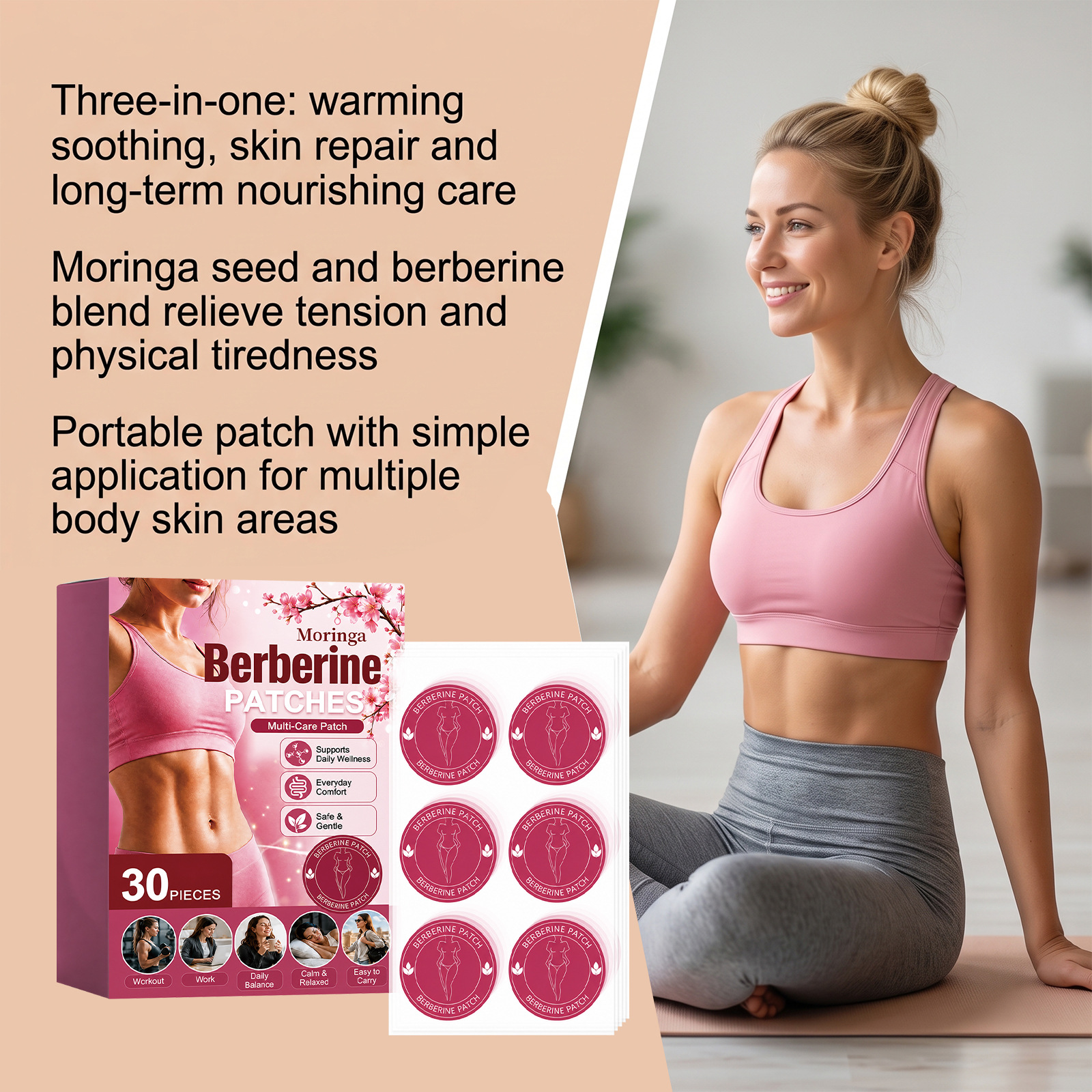 Body Care Adhesive Patches for skin health and comfort