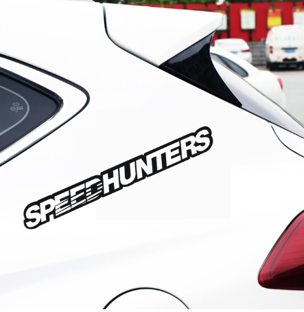 Hollow vinyl sticker for car decoration