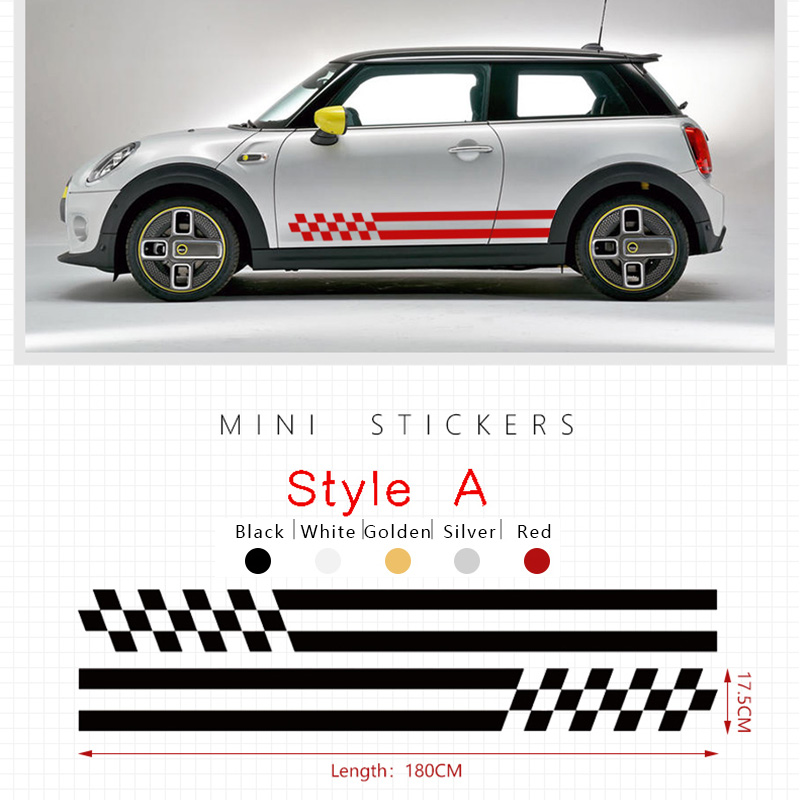 Universal car waist line color strip decorative sticker