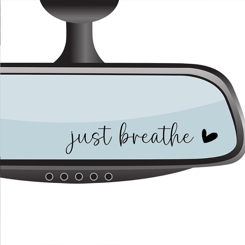 English Inspirational Decorative Decal, Waterproof Car Window Sticker