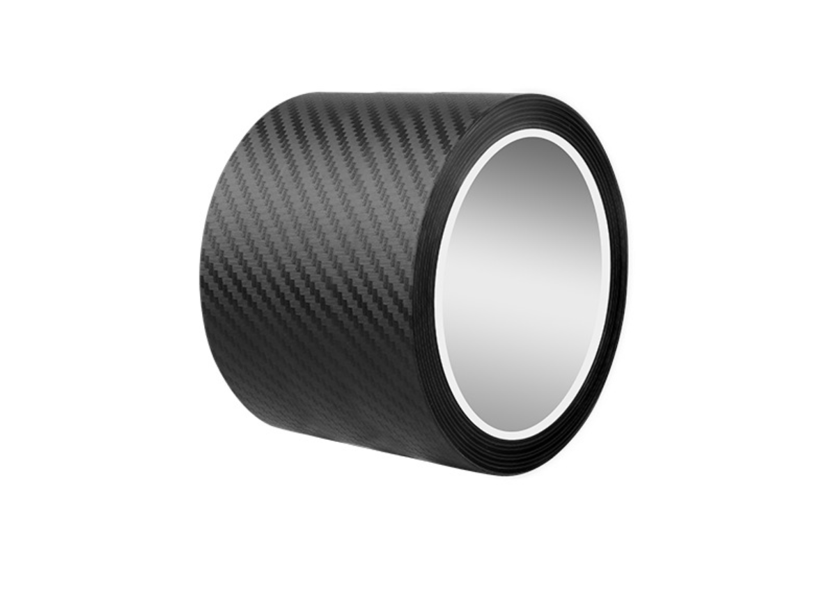 Carbon fiber pattern car threshold protective strips