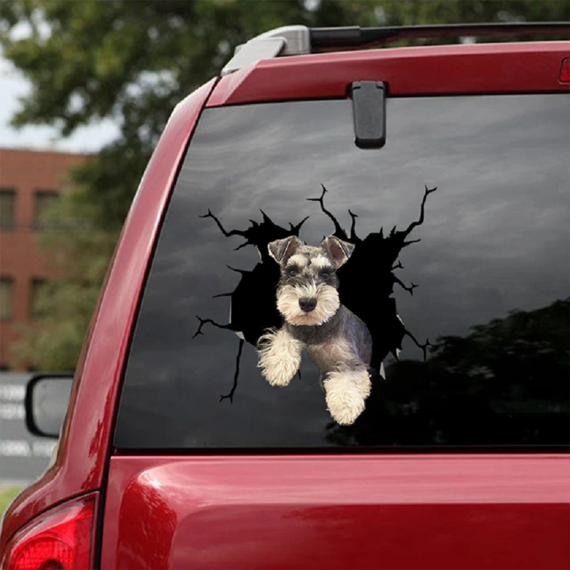 Creative puppy electrostatic sticker for windows