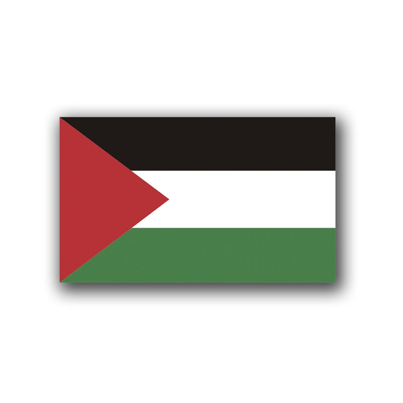 Palestinian flag car decal sticker design