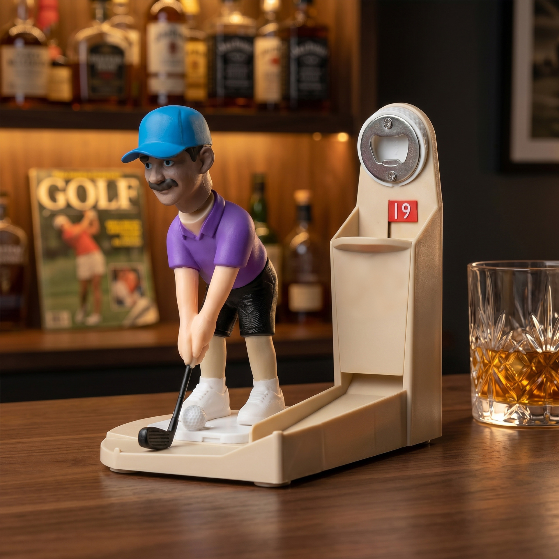 Golf Ball Player vinyl sticker featuring diverse styles